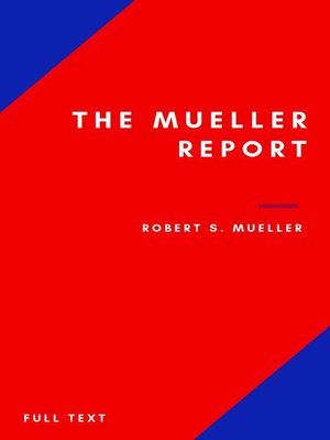 cover image of The Mueller Report